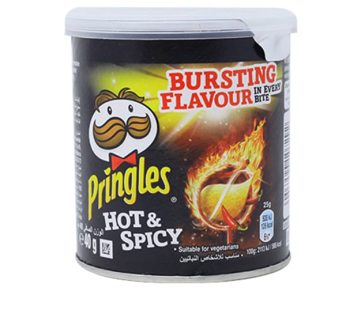 PRINGLES HOT & SPICY 40G