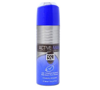 CHRIS ADAMS DEODORANT ACTIVE MAN 200ML
