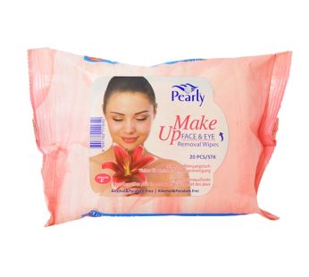 PEARLY MAKE UP REMOVAL WIPES