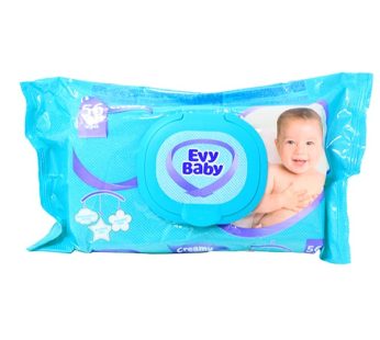 EVY BABY WIPES CREAMY