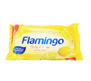 FLAMINGO LEMON BAR SOAP 215G