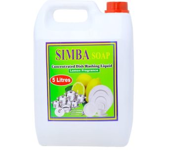 SIMBA SOAP DISH WASHING LIQUID LEMON 5L