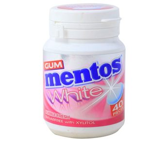 MENTOS WHITE BUBBLE FRESH 40’S 60G(UK)