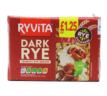 RYVITA DARK RYE CRISP BREAD 200G(UK)