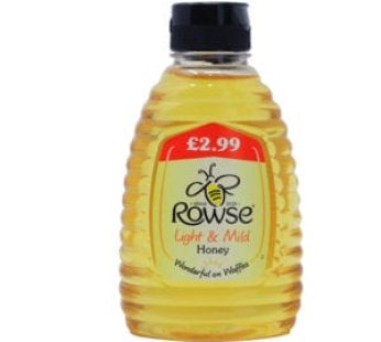 ROWSE LIGHT & MILD HONEY 340G