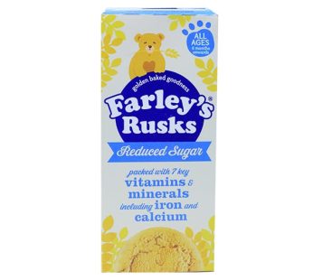HEINZ FARLEYS RUSKS-REDUCED SUGAR 150G