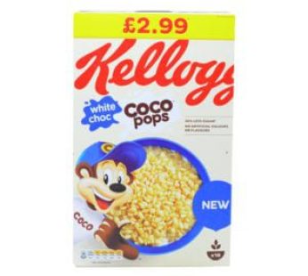 KELLOGGS COCO POPS WHITE CHOC 480G