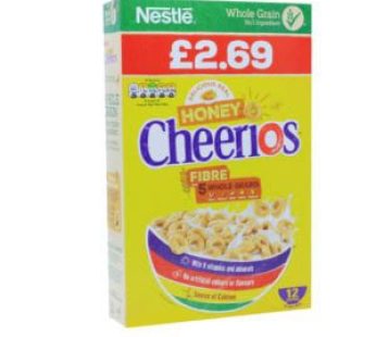 NESTLE HONEY CHEERIOS 375G