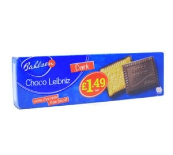 BAHLSEN CHOCO LEIBNIZ DARK BISCUIT 125G