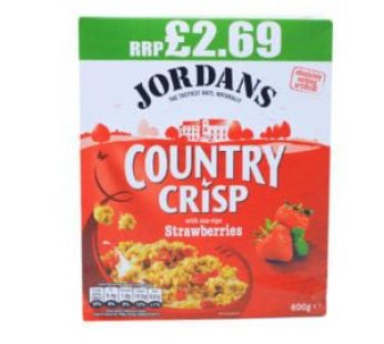 JORDANS COUNTRY CRISP WITH STRAWBERRIES 400G