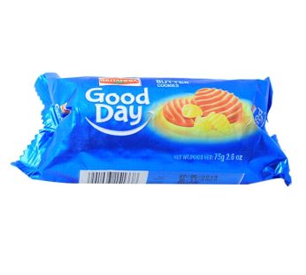 BRITANNIA GOOD DAY BUTTER COOKIES 75G