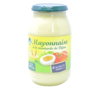 LP MAYONNAISE A LA MOUTARDE DE DIJON SQUZ 430G