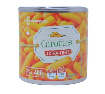 LP CARROTES EXTRA-FINES 400G