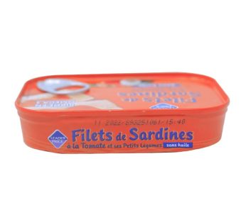 LP NATURAL MACKEREL FILLETS 169G