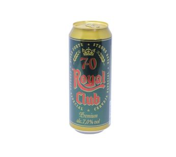 ROYAL CLUB PREMIER BEER CAN 7.0% 50CL