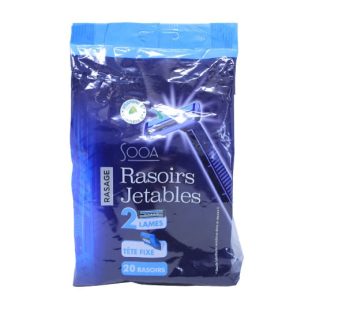 SOOA RASOIRS JETABLES 20’S