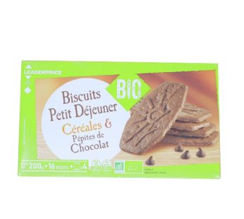 LP BIO PETIT DEJEUNER CEREALES CHOCOLAT 200G