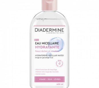 DIADERMINE EAU MICELLAIRE HYDRATANTE 400ML