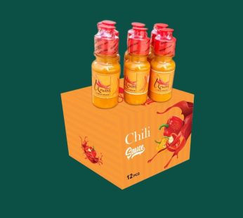 URWIZA Chili Sauce – Natural Ingredients – 75 ML- Cartoon of 12