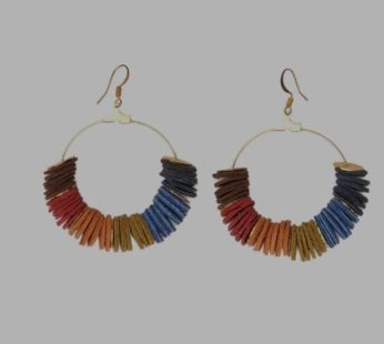 Funky Leather Earrings