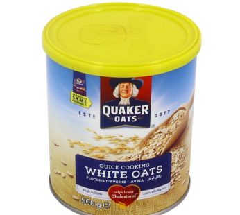 QUAKER QUICK COOCKING WHITE OATS 500G