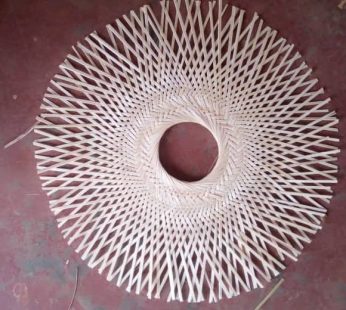 Bamboo wall decoration