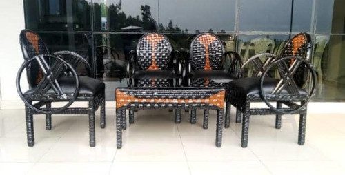 Brown and black deckset