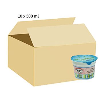 Natural Yogurt 500ml Carton of 10