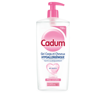 CADUM GEL CORPS N CHEVEUX HYPOAL CAMOMILLE 750ML