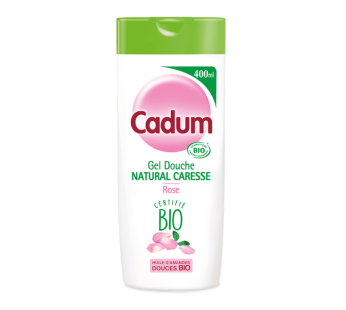 CADUM GEL DOUCHE BIO ROSE 400ML