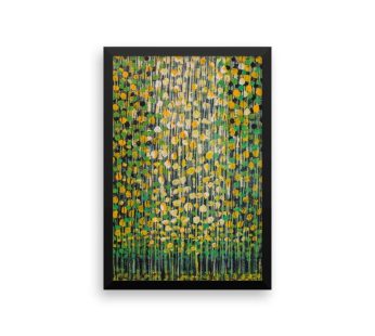 Framed poster – Jovial – Original painting by Kenneth Nkusi (acrylics on canvas)