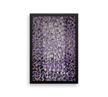 Framed poster – Graceful – Original painting by Kenneth Nkusi (acrylics on canvas)