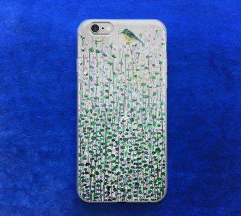 iPhone Case – Solitude – African art – Original painting by Kenneth Nkusi (acrylics on canvas) – 7/7+/8/8+/X