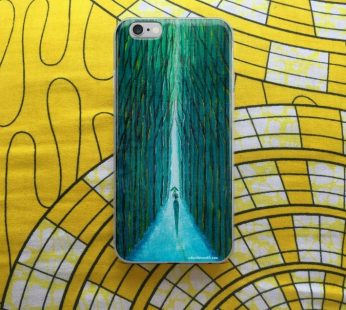 iPhone Case – Dear mum Series II – African art – Original painting by Kenneth Nkusi (iridescent on canvas) – 6/6S/6+/6S+/7/7+/8/8+/X