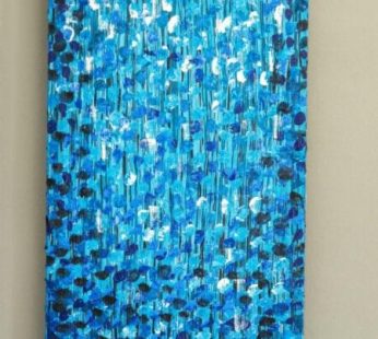 Solace II – Original painting bt Nkusi Kenneth – African art – Acrylics on canvas –