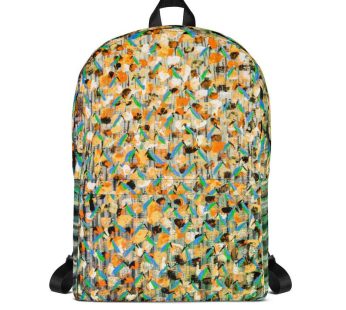 Fellow Backpack – Original painting print by Nkusi Kenneth – African artwork