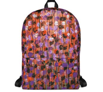 Solitude Backpack – Original painting print by Nkusi Kenneth – African artwork