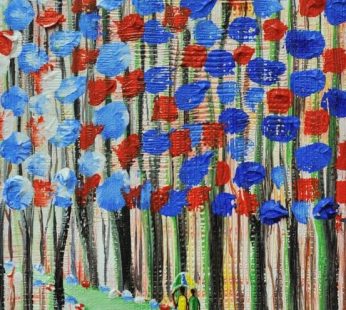 Romance Series IV – Original painting by Nkusi Kenneth – Acrylics on canvas