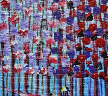 Romance Series II – Original painting by Nkusi Kenneth – Acrylics on canvas – Lovers