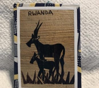 Wooden Hand Painted Picture Card