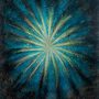 Delight - Original coffee painting by Kenneth Nkusi - Coffee and acrylics on canvas - African art - Coffee Art