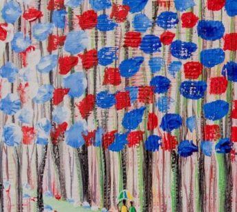 Unforgettable Series I – Original painting by Kenneth Nkusi – Acrylics on canvas – African art