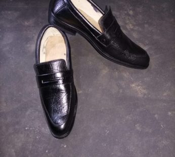 Black Formal Leather Shoes For Men
