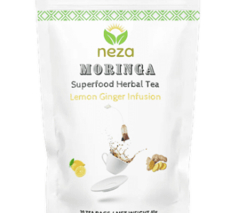 Moringa Herbal Tea Lemon Ginger Infusion
