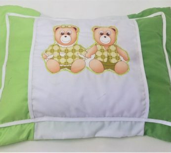 Bebe Decor Handmade Infant Bumper Crib with Pillows and Blanket