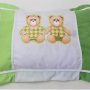Bebe Decor Handmade Infant Bumper Crib with Pillows and Blanket