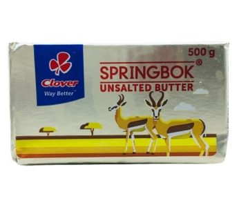 CLOVER SPRING BOK USALTED BUTTER 500G