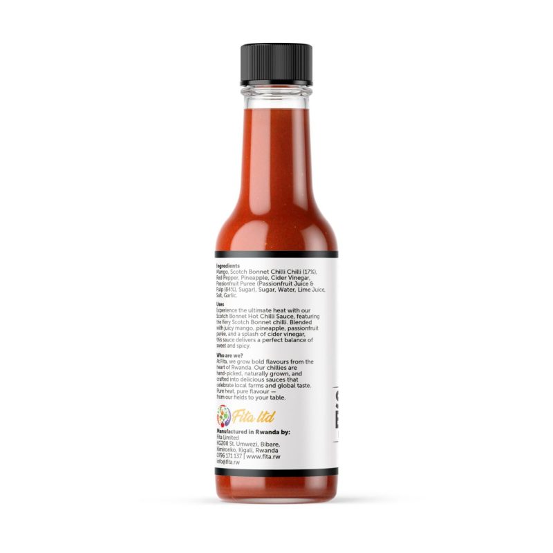 Scotch Bonnet Hot Chilli Sauce | 150ml | Heat That Hits Different - Image 2